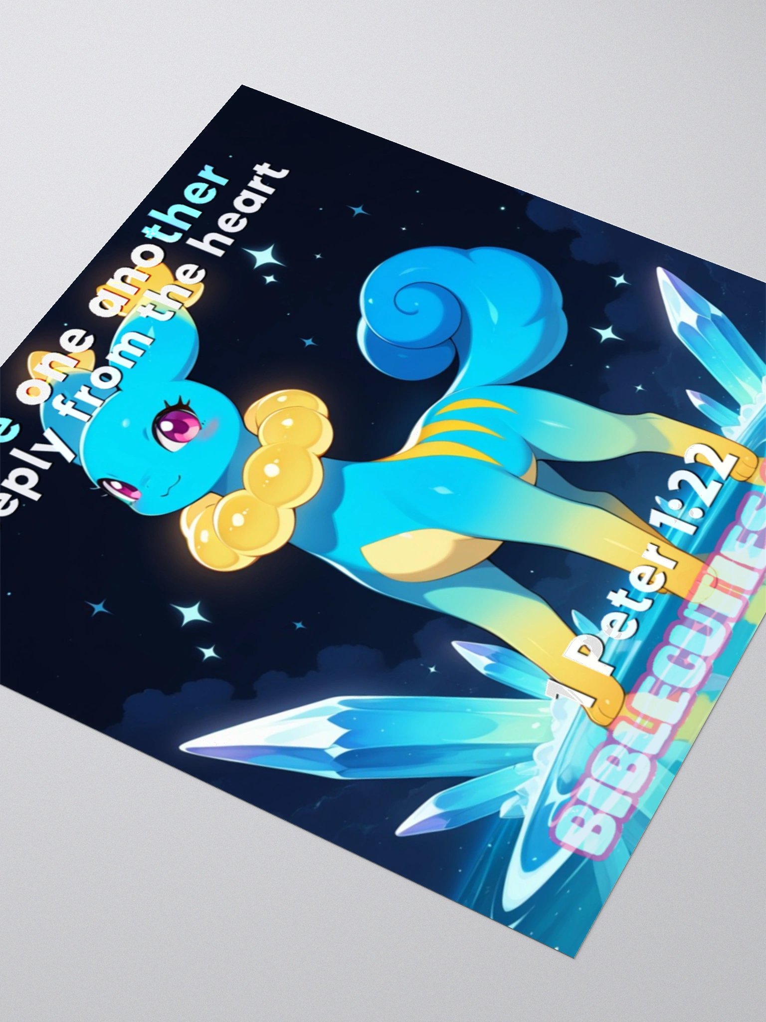 Bible Cuties Olivia - Love one another deeply from the heart Sticker product image (6)