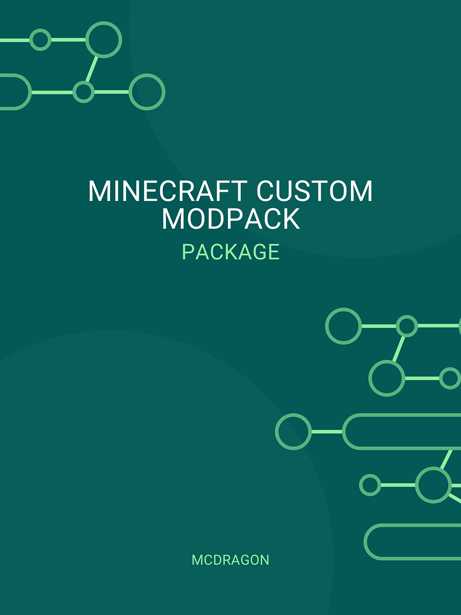Minecraft Custom Modpack Package product image (1)