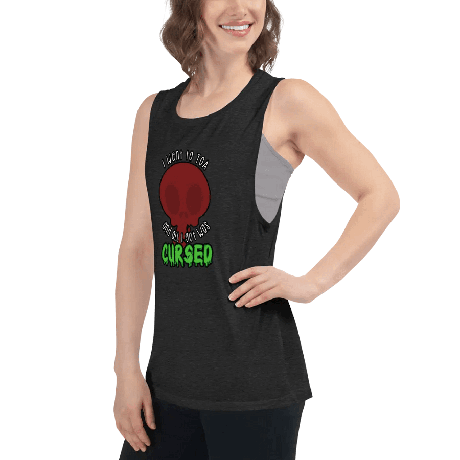 All I Got Was Cursed - Death Knight - Women's Style Muscle Tank product image (7)