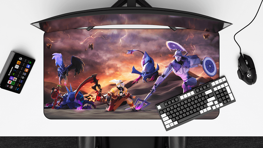 Leagues 5: Raging Echoes Desk Mat product image (4)