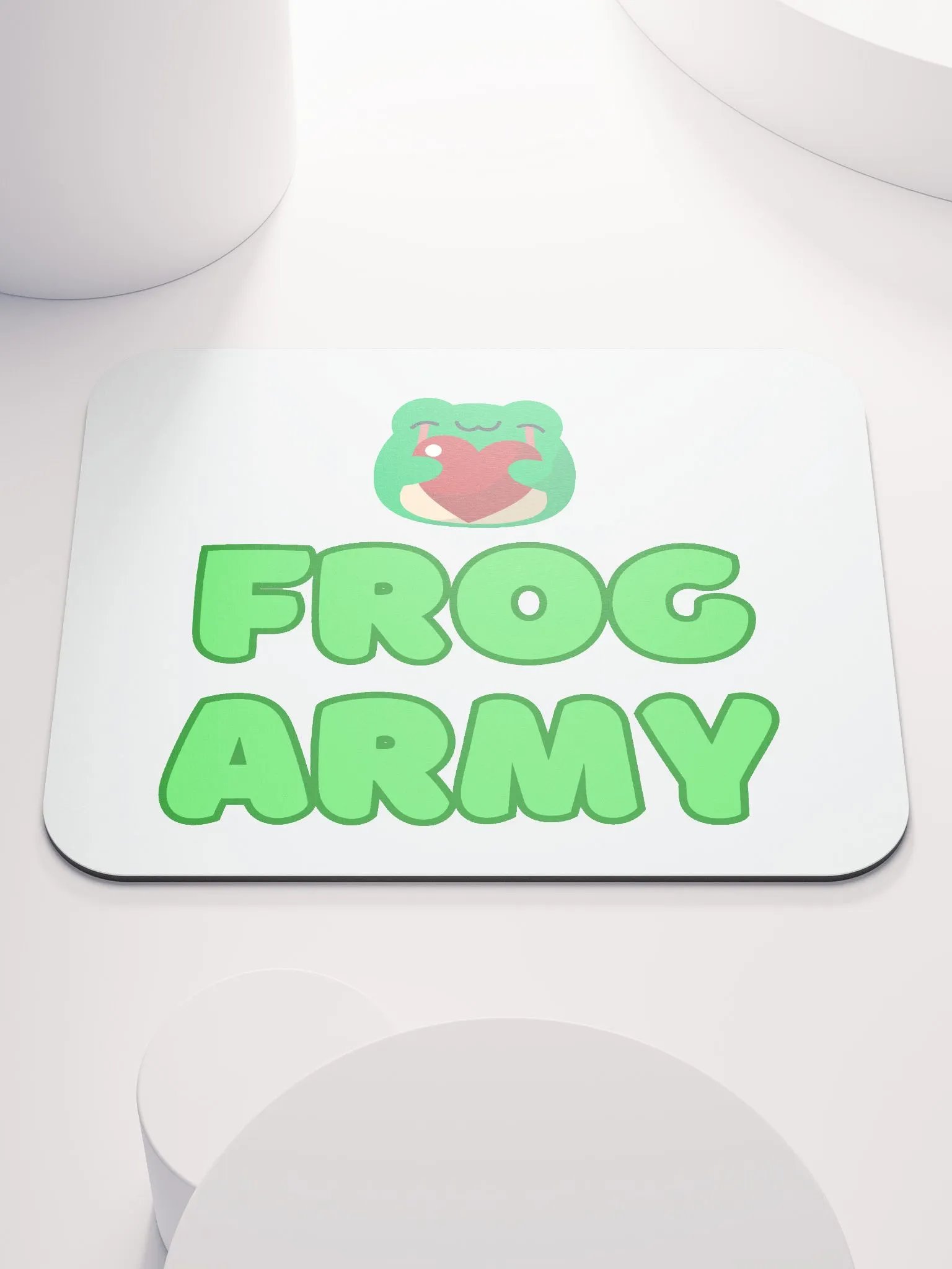 Frog Army Mouse Mat product image (1)