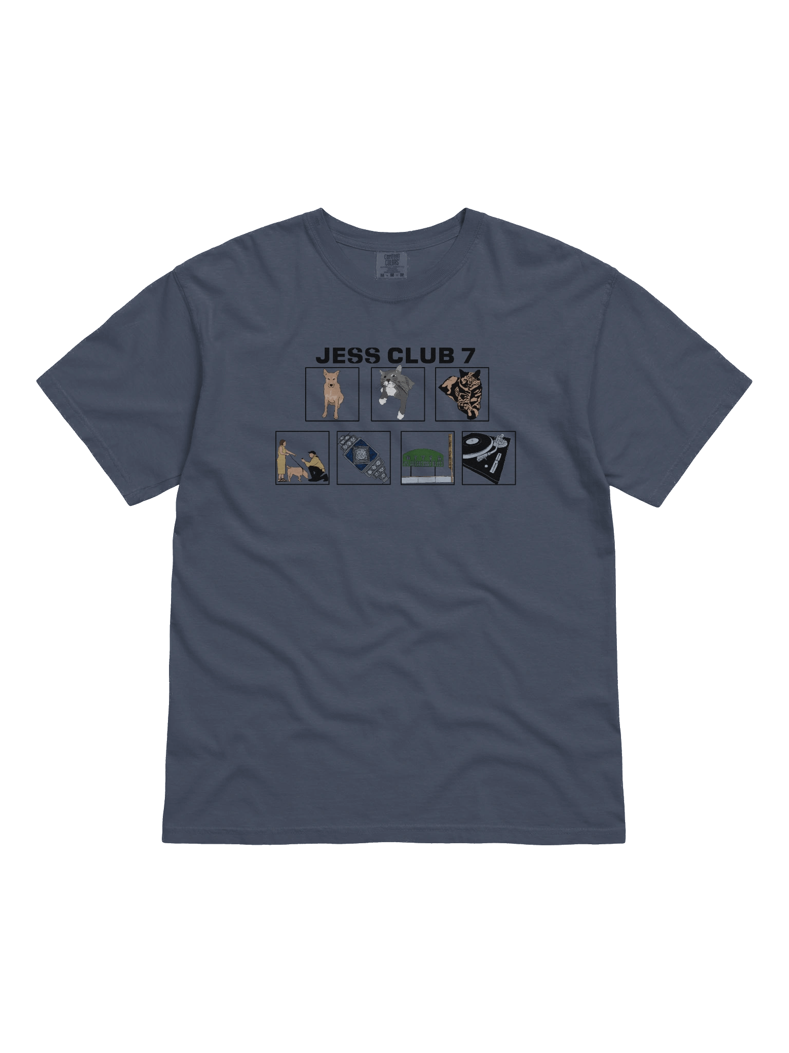 Club Jess 7 T-Shirt | thejesticle product image (1)