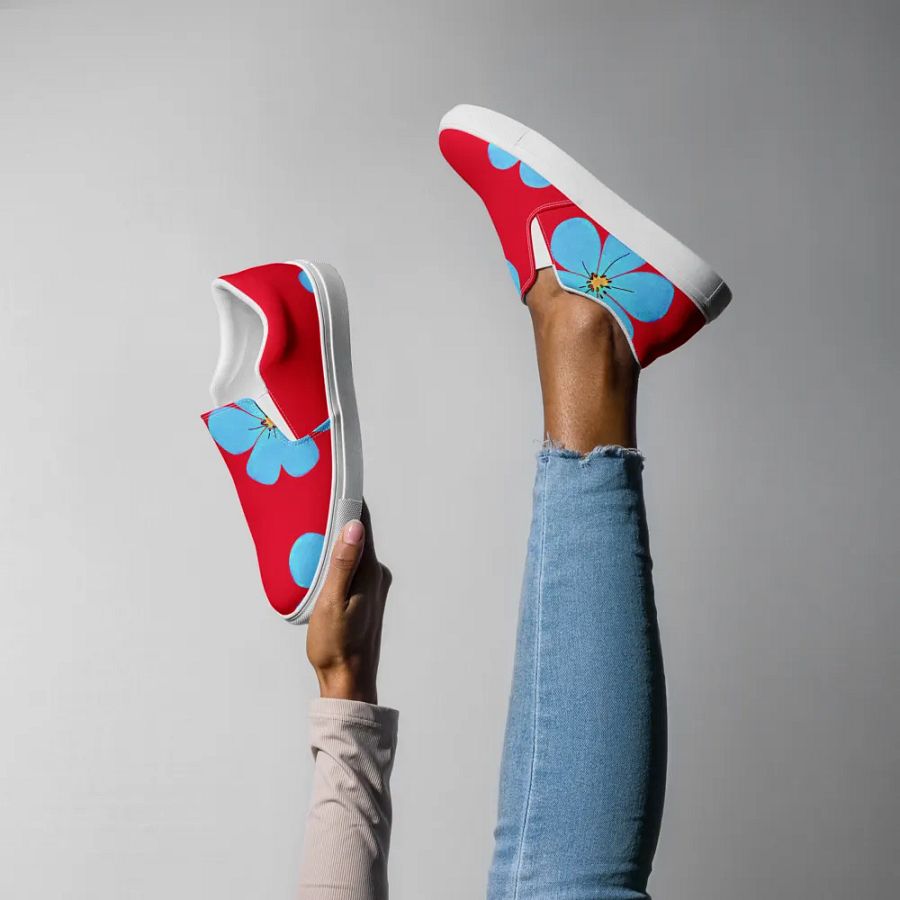 Blossom Bliss Women's Slip-Ons product image (6)