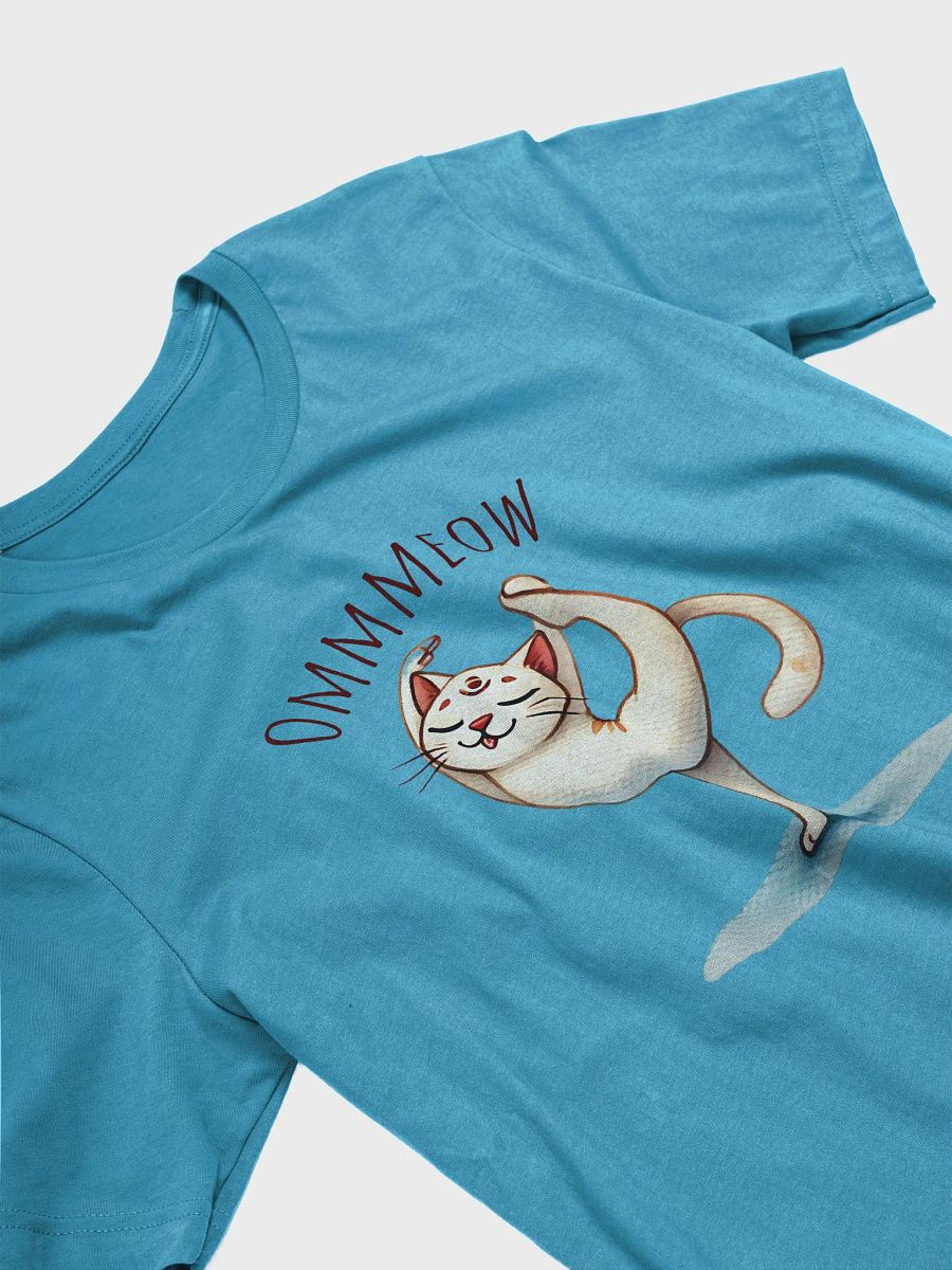 Ommmeow - Funny Yoga Cat T-Shirt product image (2)