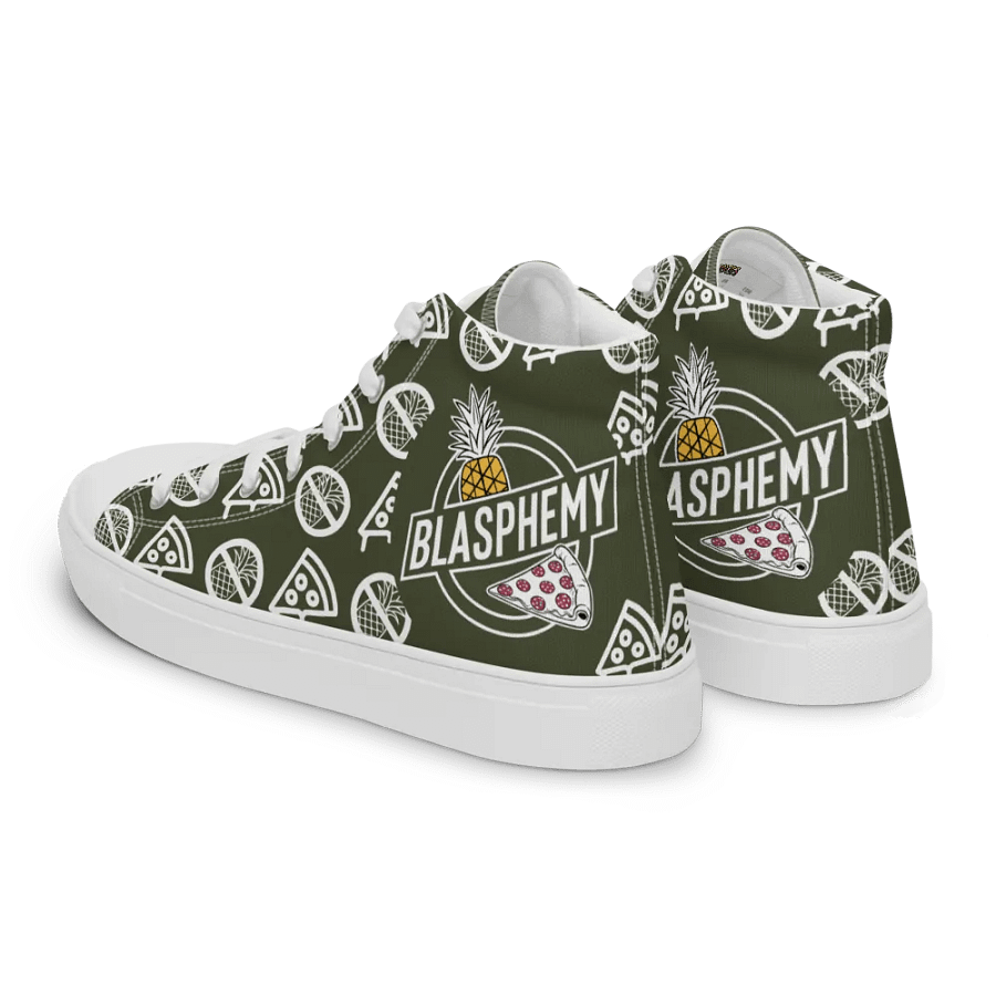 Blasphemy High Top Olive/White Male product image (5)