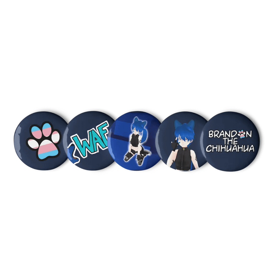 Brandon the Chihuahua Buttons Set product image (1)