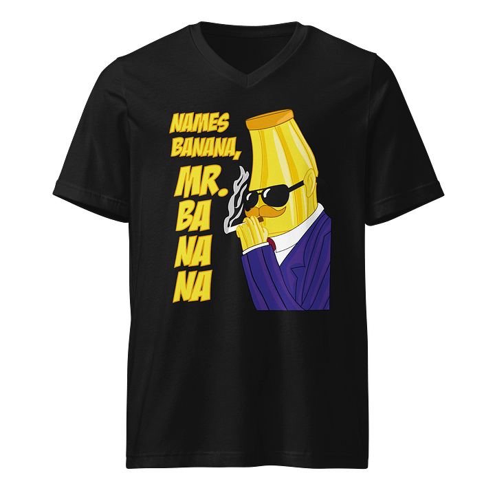 Mr Banana V Neck Front product image (1)