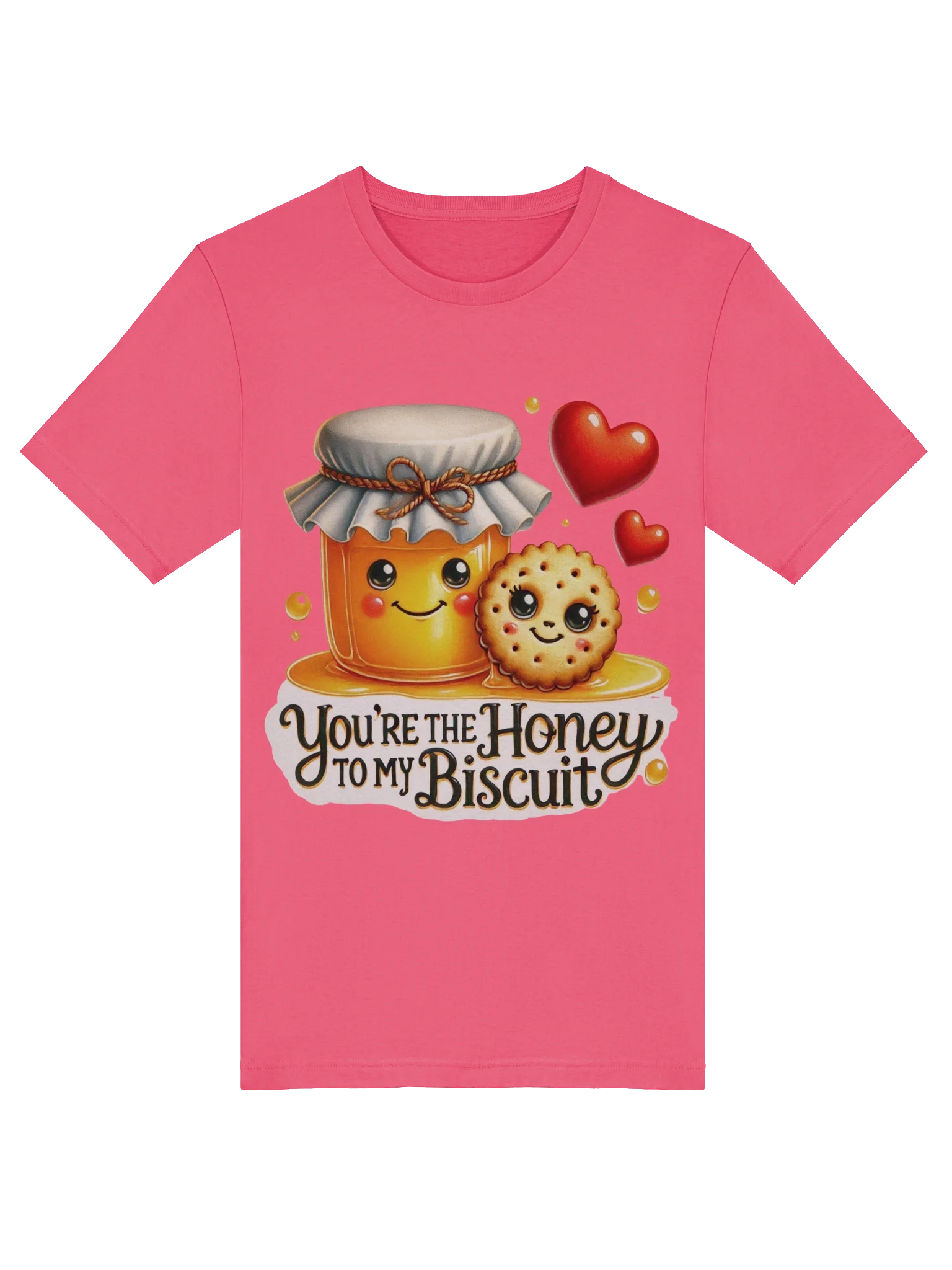 You're the Honey to my Biscuit Graphic Tee: Sweet Duo Love T-Shirt product image (24)