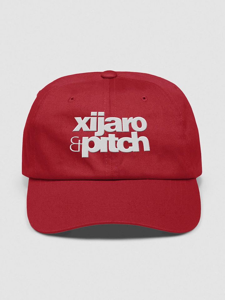 XiJaro & Pitch Classic Dad Hat (white logo) product image (1)
