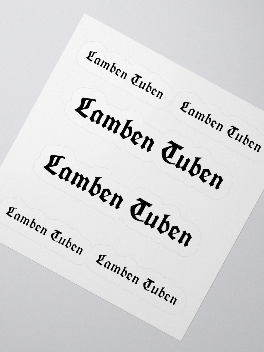 Lamben Tuben stickers product image (6)