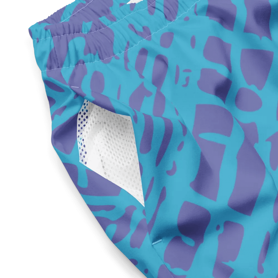Woven Waves All-Over Swim Trunks product image (4)
