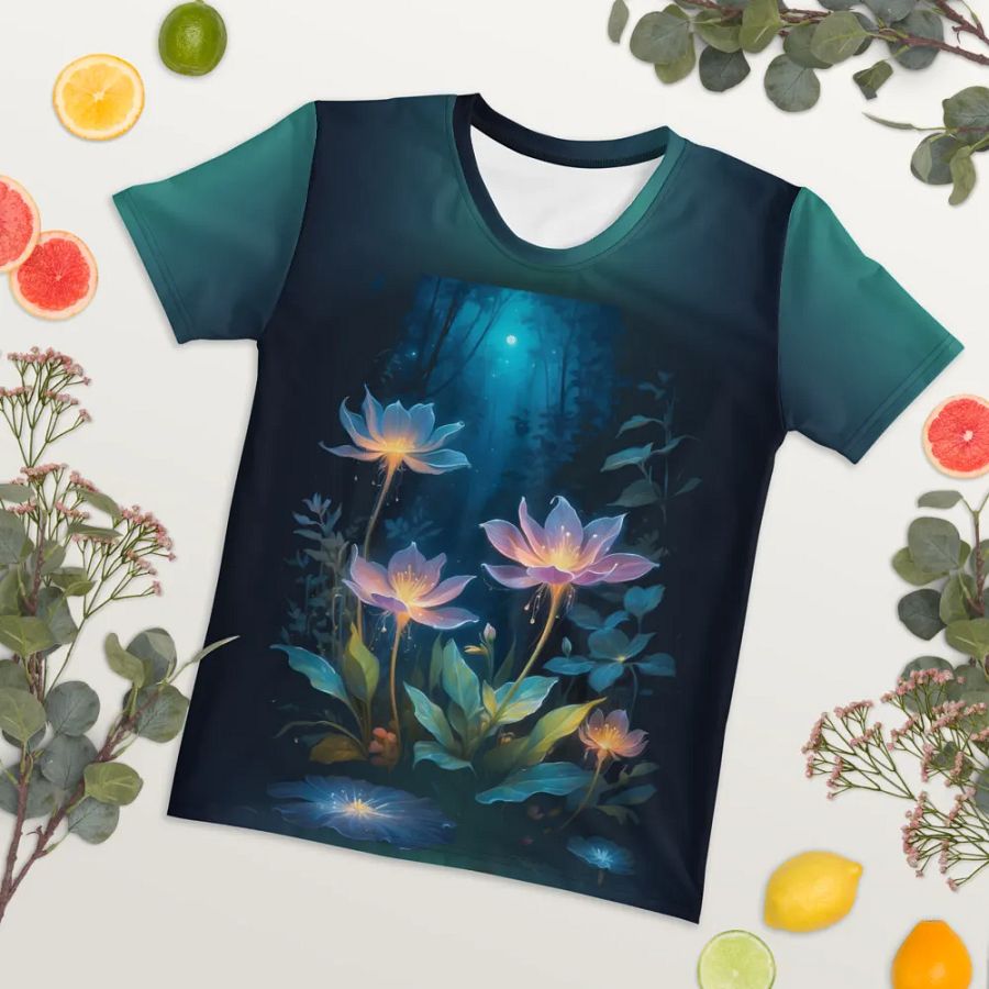 Fantasy Forest All Over Print T-shirt product image (7)