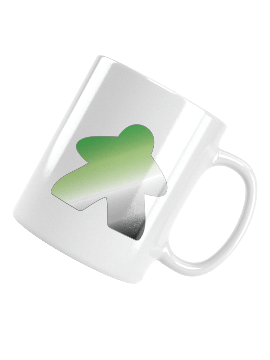 Aromantic Pride Gradient Meeple Mug product image (4)