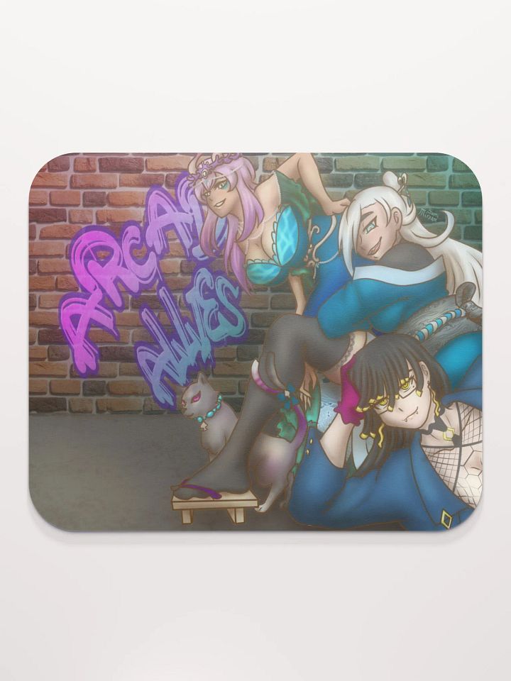 Arcade Allies Graffiti Mouse Pad product image (2)