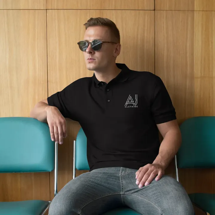 Men's Polo Shirt (White Logo Embroided) product image (15)