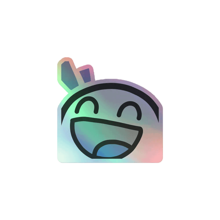 LUL Sticker (holo) product image (1)