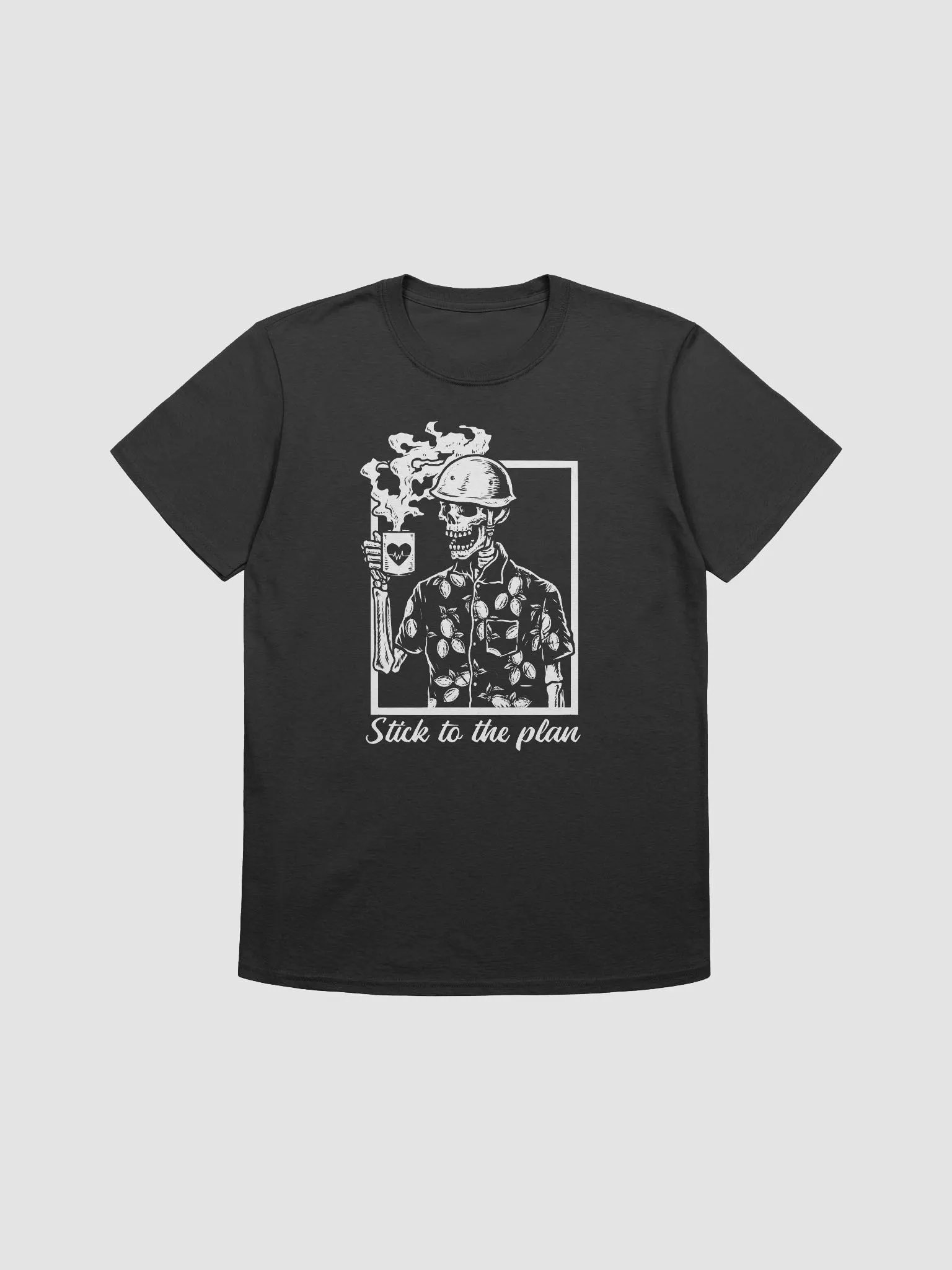 Stick to the Plan Tee Black product image (1)