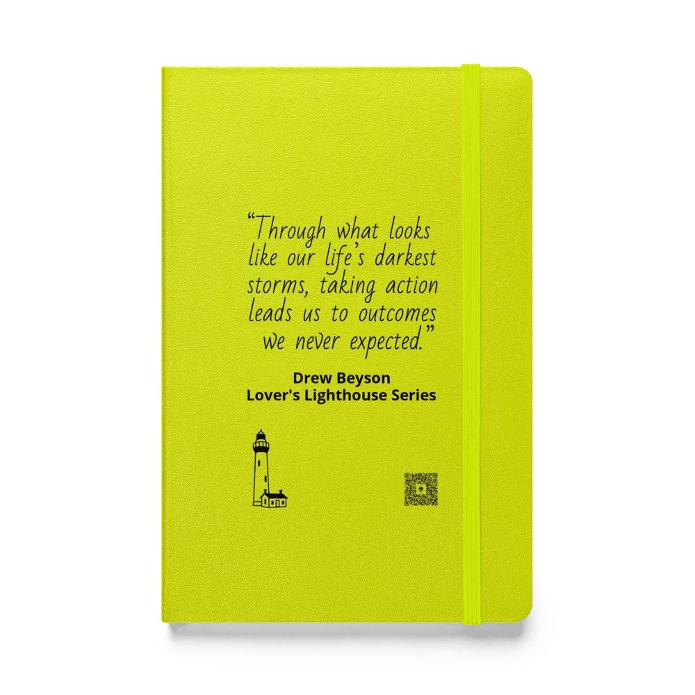 Hardcover Notebook - Lover's Lighthouse Series Quote product image (5)