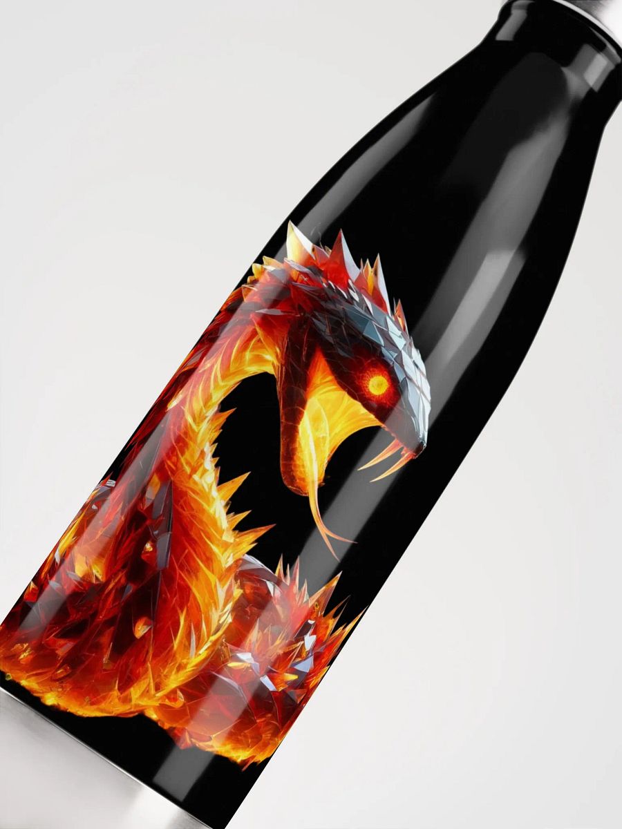 Crystallized Fire Snake #1 Stainless Steel Water Bottle product image (5)