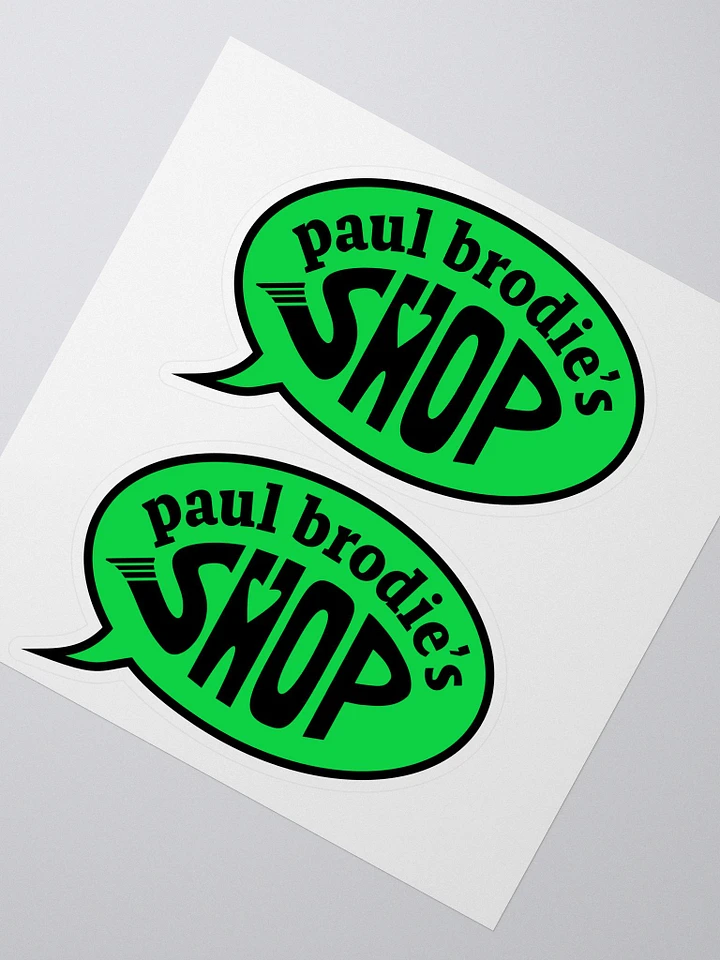 Paul Brodie's Shop - Stickers! product image (2)