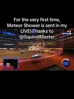 I appreciated it so much! Thank you, SquirellMaster! It was the first time I saw this Gift in my LIVE.@SquirellMaster #livegift #meteorshower #twitchstreamer #multistream 