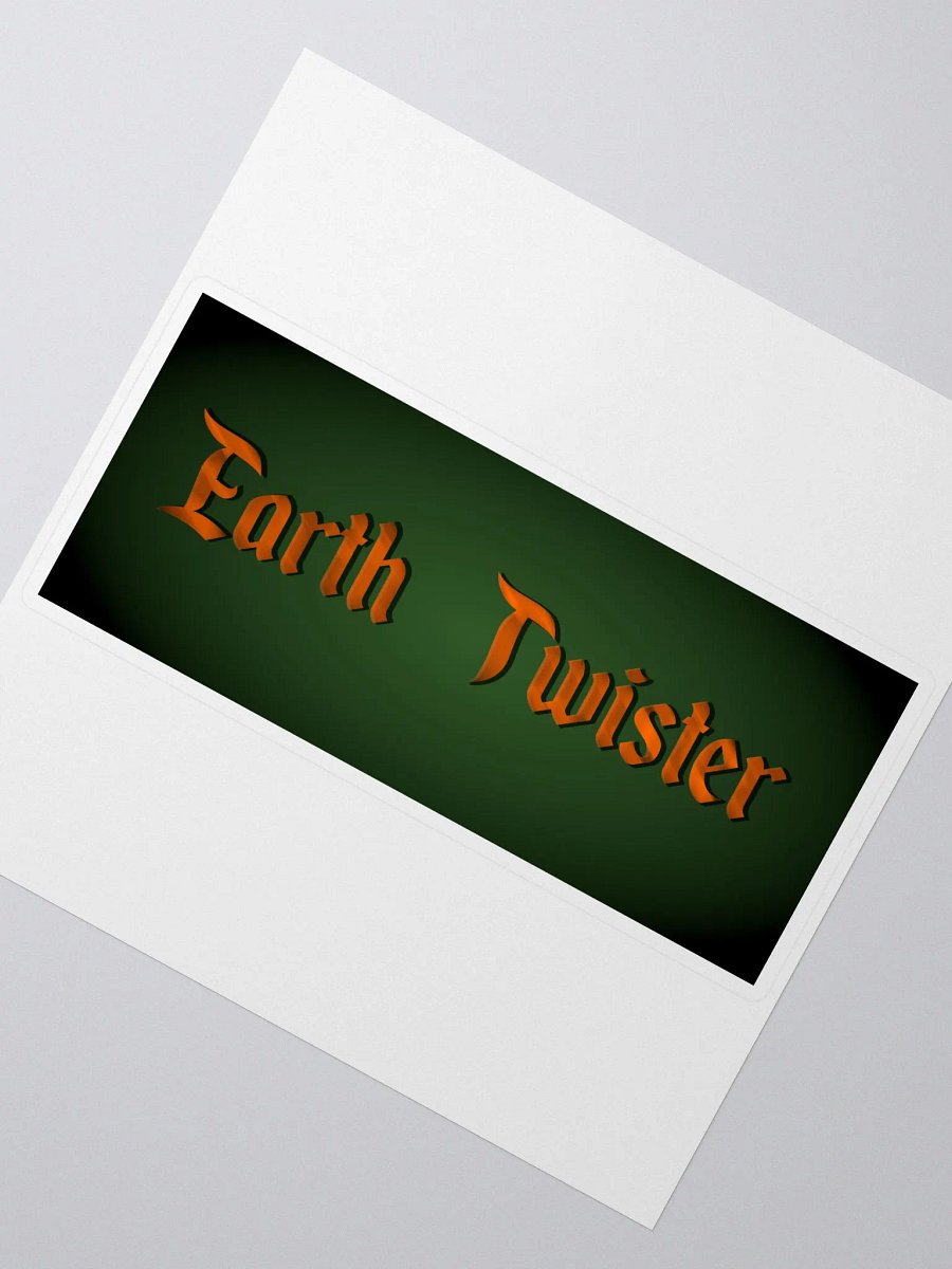 Earth Twister Sticker product image (2)