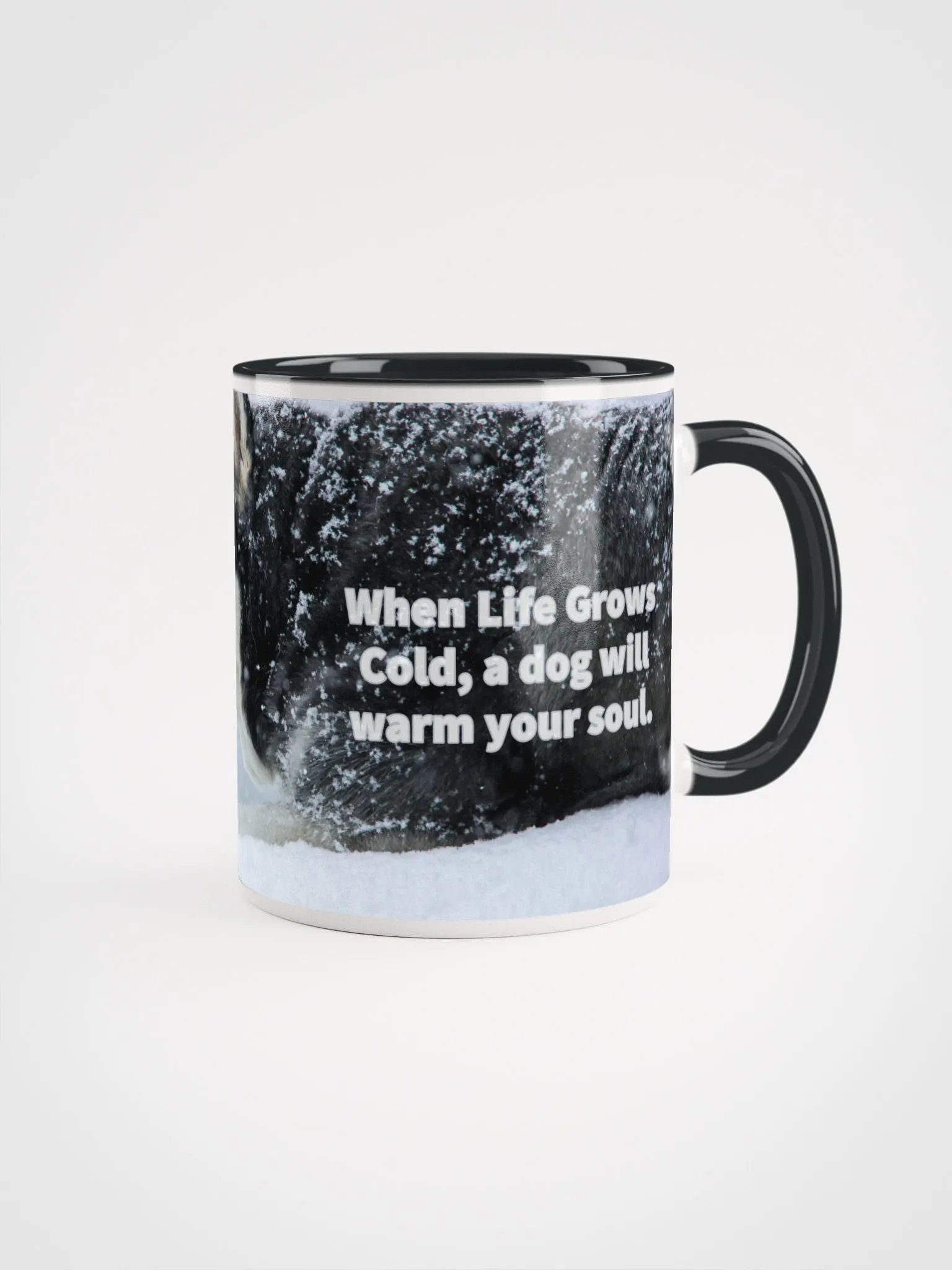 Mug Color in - Siberian Husky tastes the Snow product image (3)