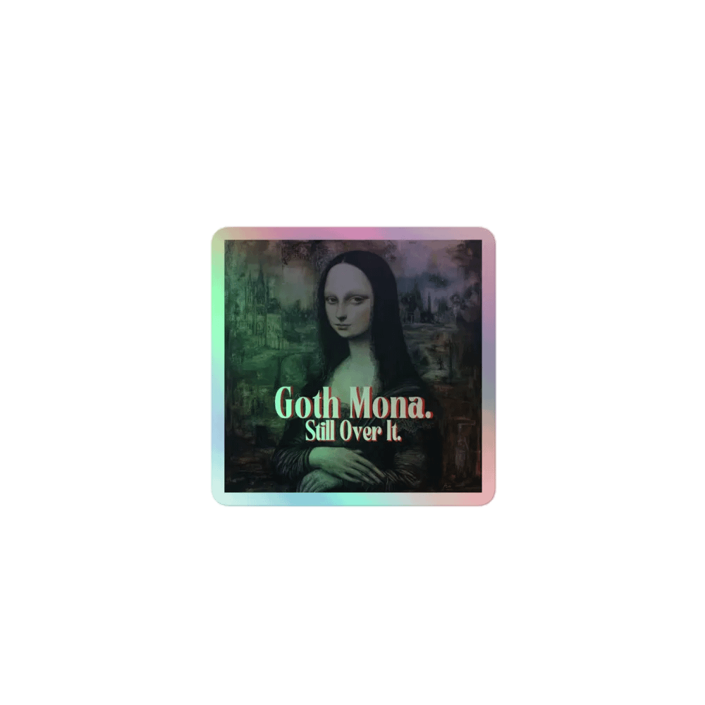 Goth Mona Sticker product image (1)