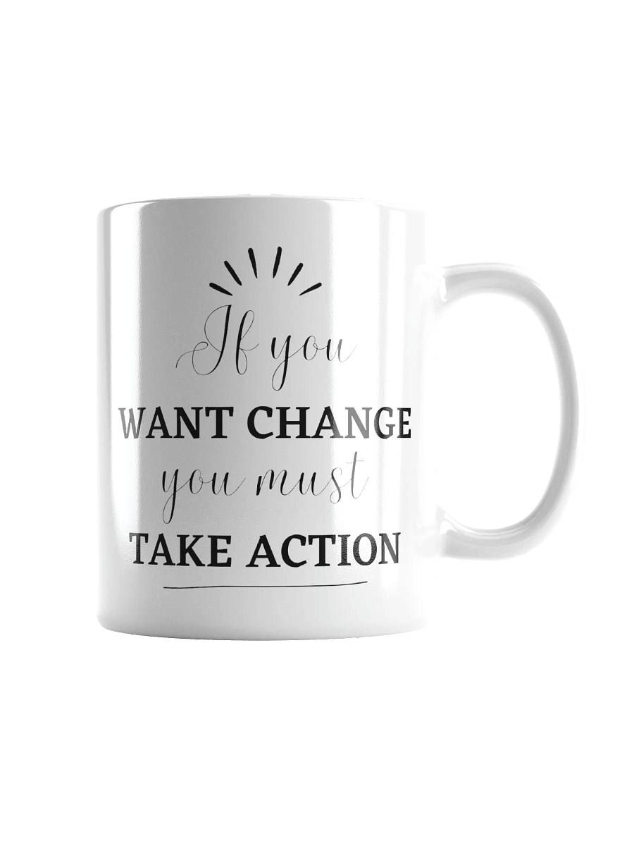 Action Taker's Motivation Mug – Inspirational Coffee Mug for Daily Motivation product image (1)