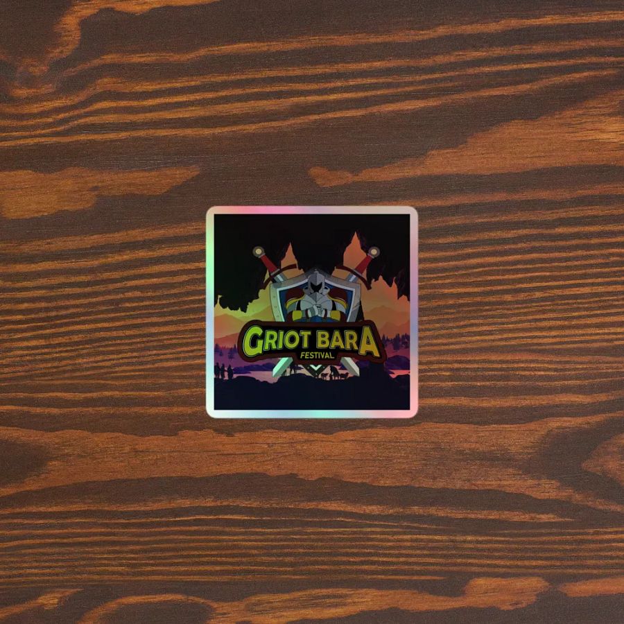 Griot Bara Holographic Sticker product image (3)