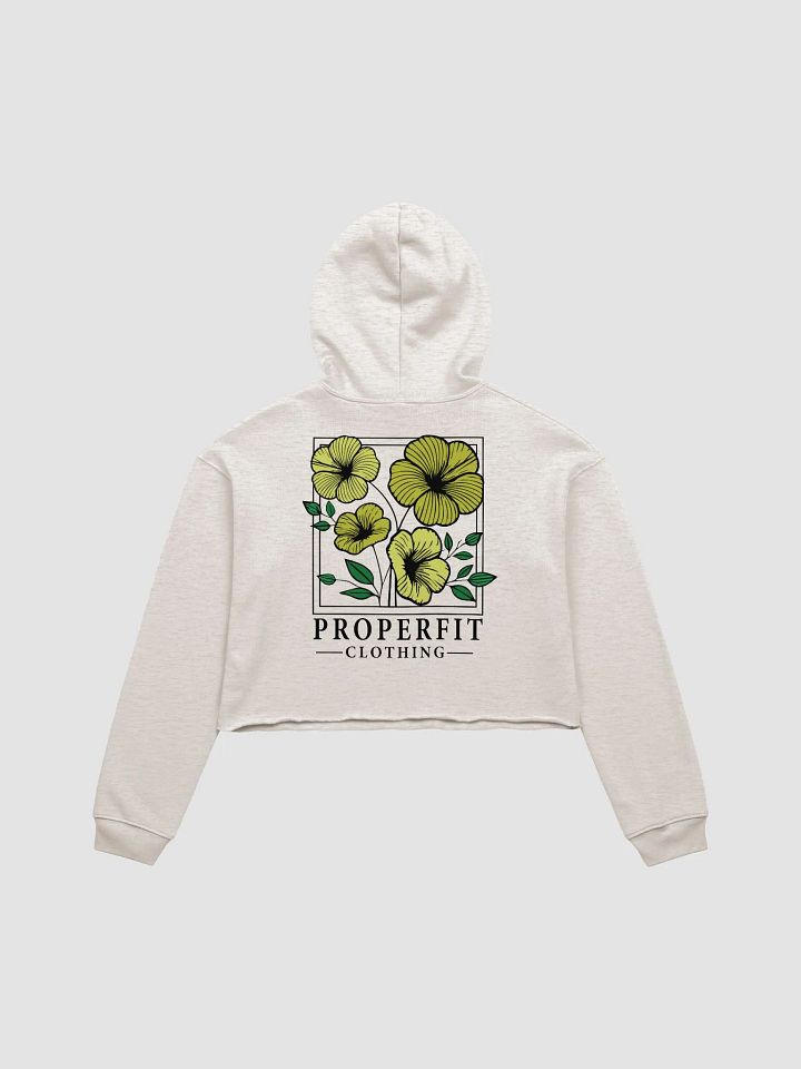 Flower Blossom Crop Hoodie product image (1)