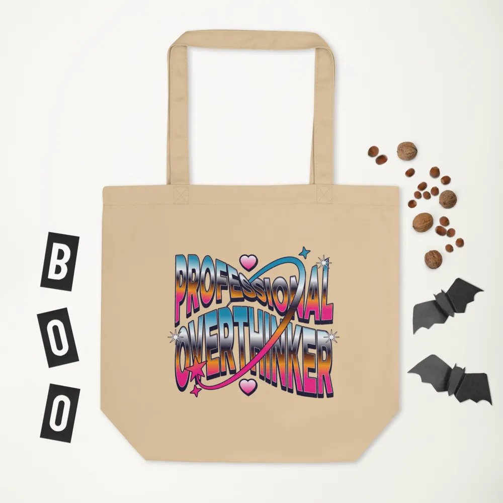 Professional Overthinker Vibrant Tote Bag product image (5)
