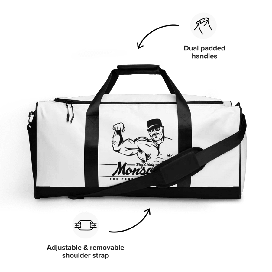 Big Craig Monson The Peoples Champ Duffle Bag product image (10)