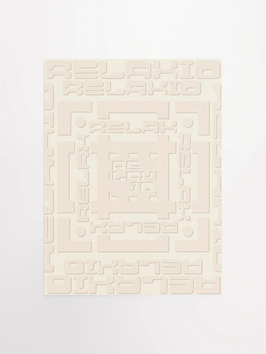 Relaxio Block Poster (Sand) product image (1)