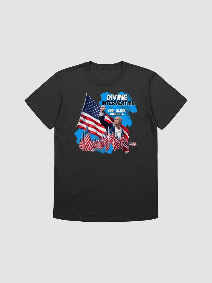 Trump shooting tee Divine Intervention iconic Trump design to wear and keep product image (4)