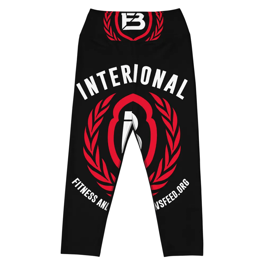 IFBNewsfeed.Org's All-Over Print Yoga Capri Leggings product image (4)