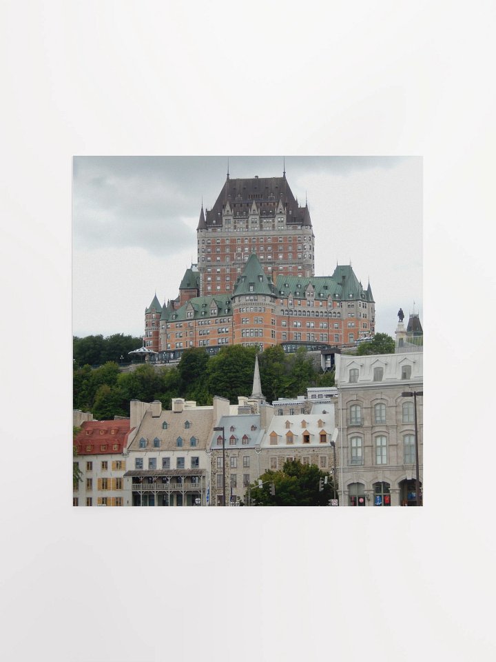 Quebec City - Fairmont Le Château Frontenac - print/poster product image (2)