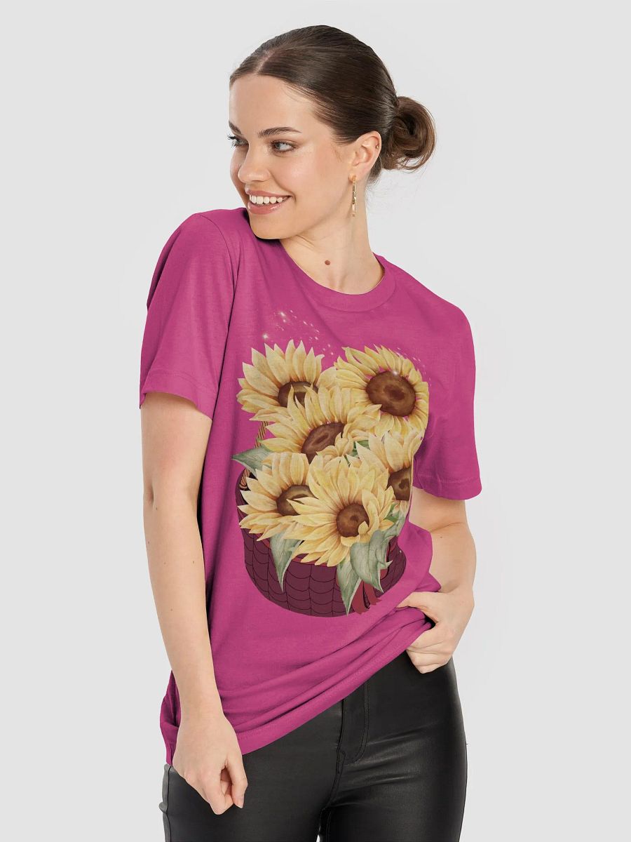 Sunflower Sparkle Basket T-Shirt product image (29)