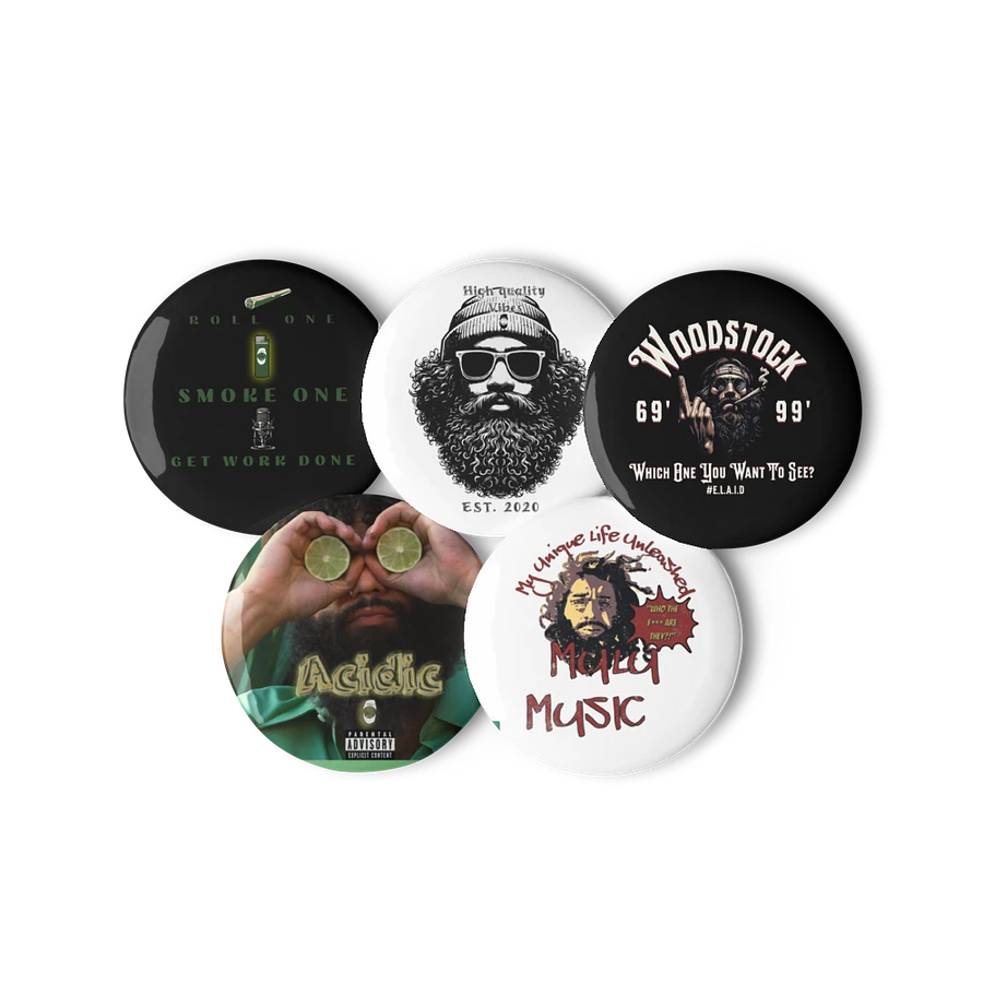 The Mulu Merch Button Set #1 product image (6)