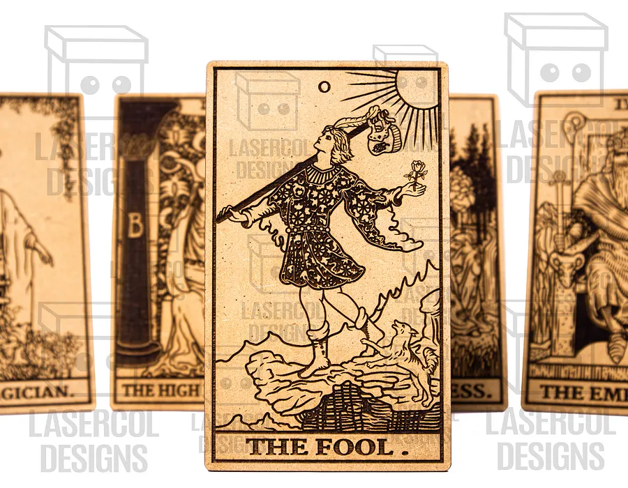 Tarot Cards (Set 1) - Laser Cut Files product image (2)