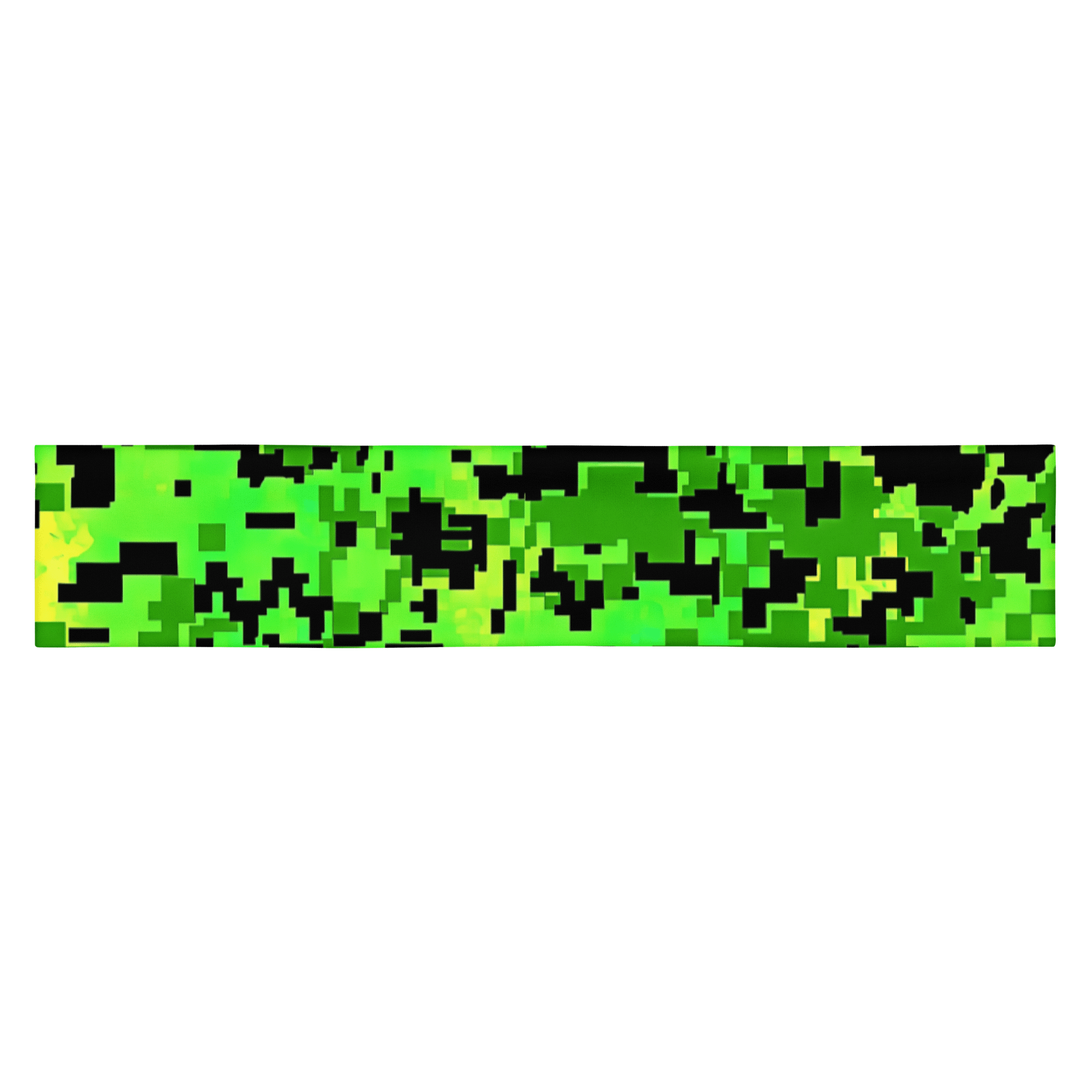Pixelated Jungle All-Over Headband product image (1)
