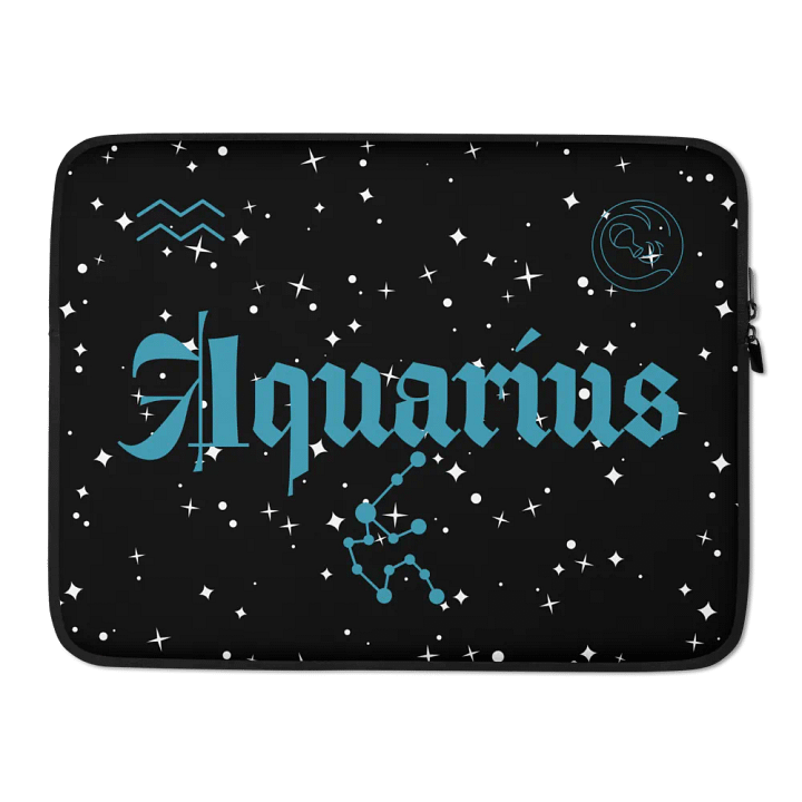 Starry Aquarius Laptop Sleeve product image (2)
