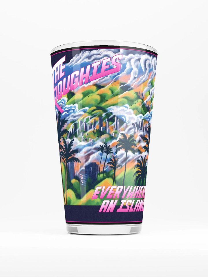 Everywhere's An Island Pint Glass product image (1)