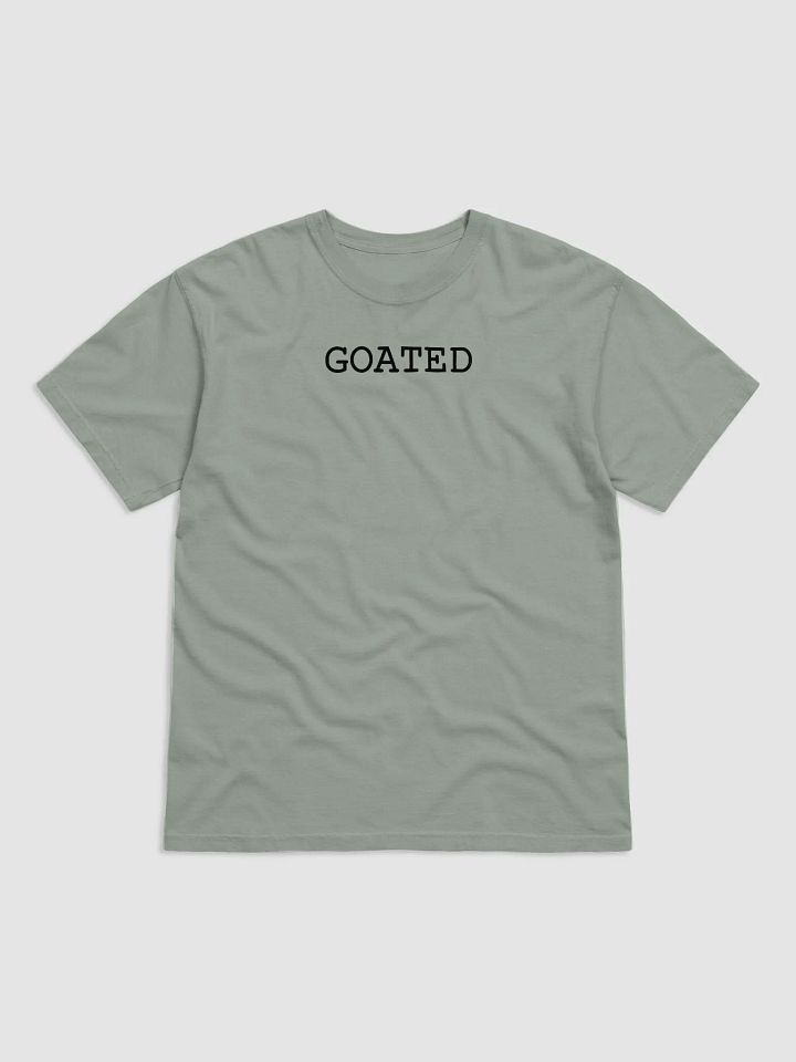 GOATED - Simple T-Shirt | Black Text product image (5)