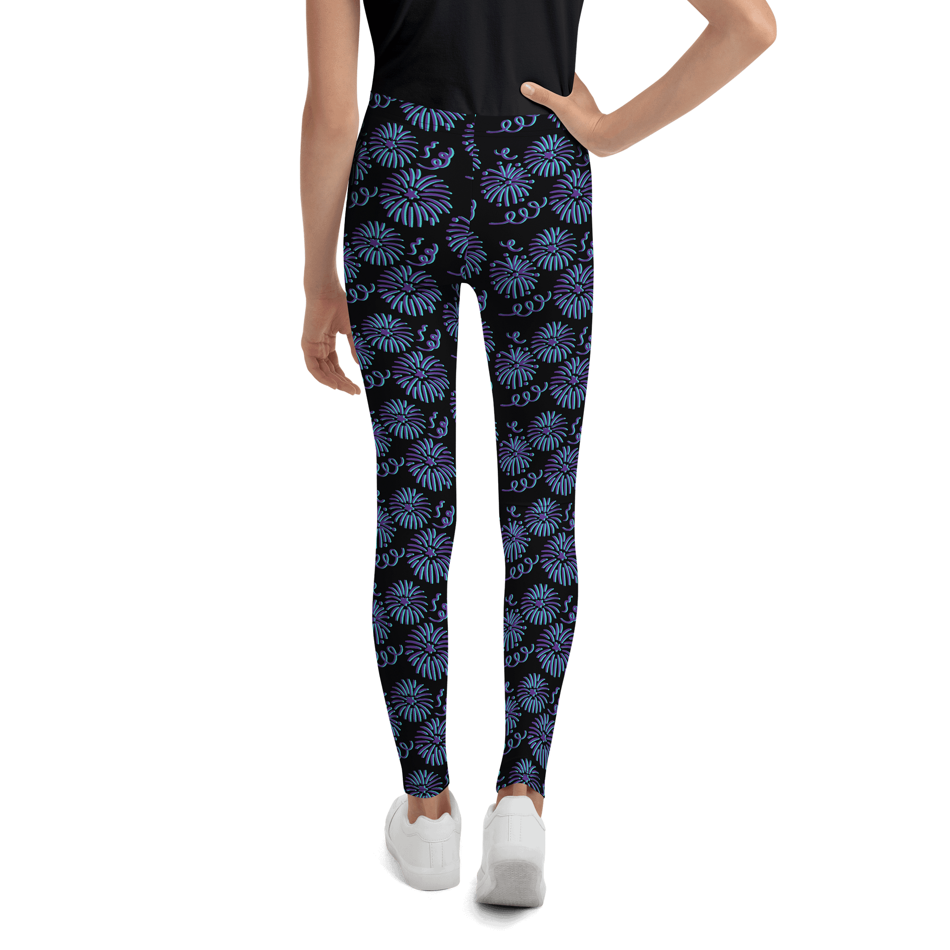 Fireworks Youth Leggings product image (3)