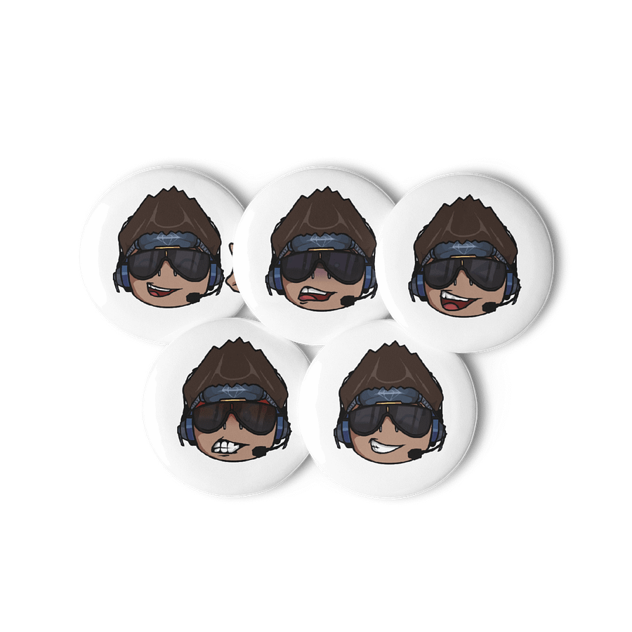 DarkSky Emojis Pin Button Set 1 product image (2)