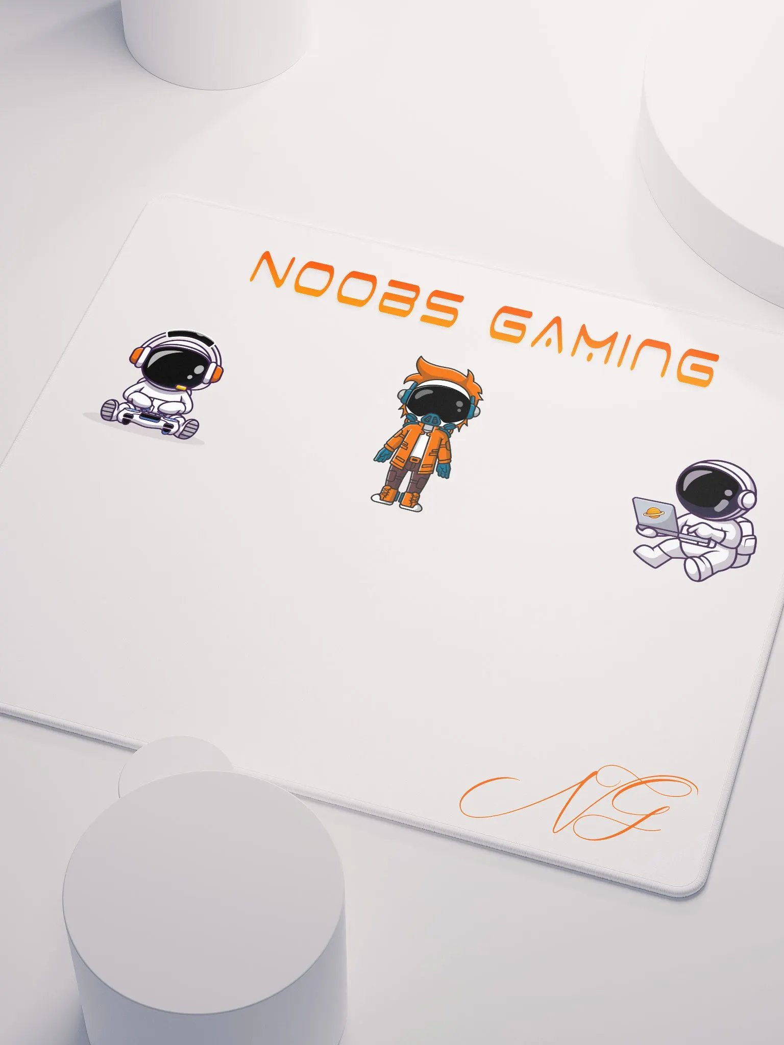 Gaming mouse pad Noobs gaming style product image (3)