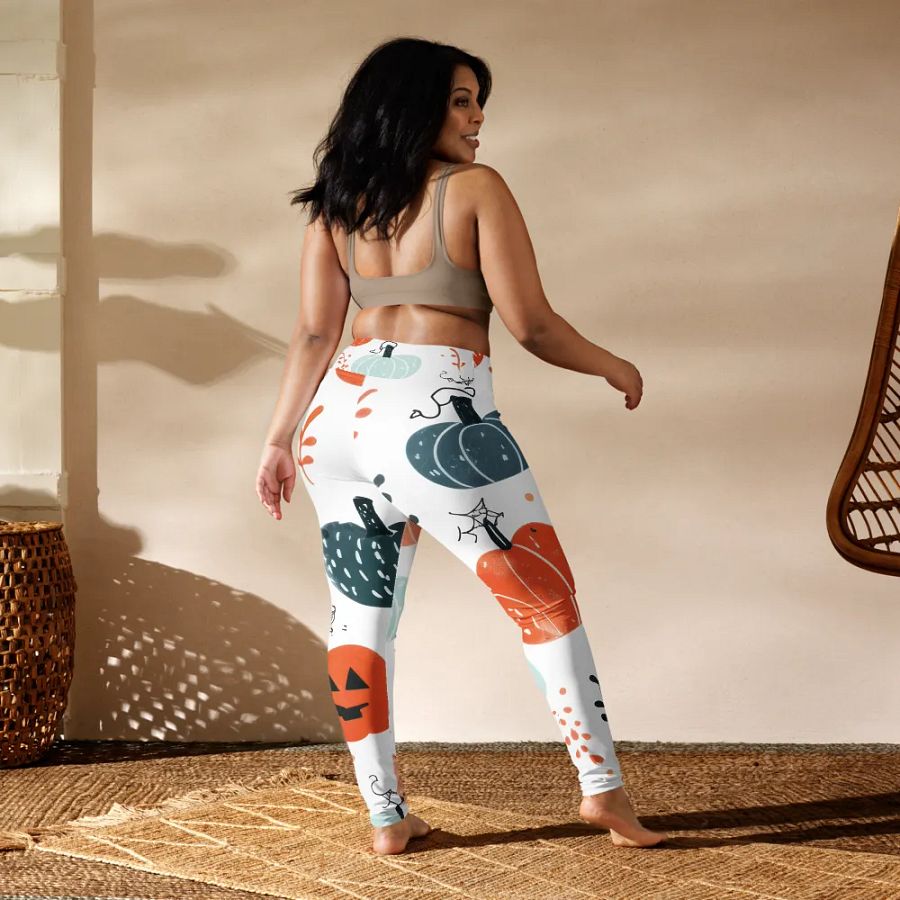 Whimsy Pumpkins Activewear Leggings product image (2)