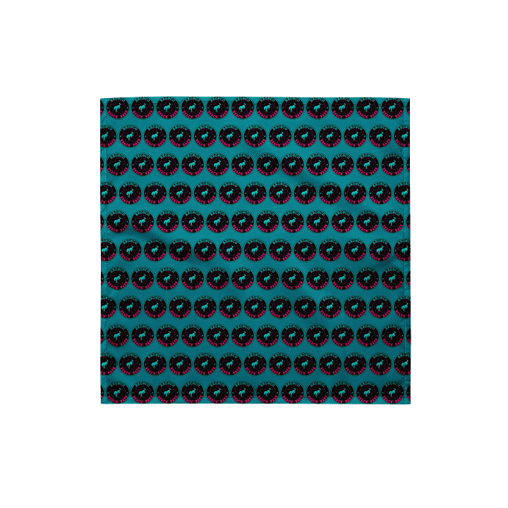 2025 Bronco Beach Bash Ocean City / Destination Bigfoot Bronco Collab | BBB Monogram All-Over Print Bandana product image (1)