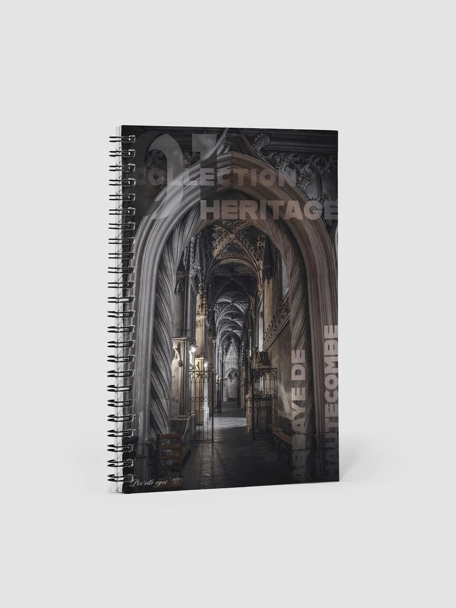 HERITAGE NOTEBOOK – ABBAYE DE HAUTECOMBE – A5 FORMAT product image (1)